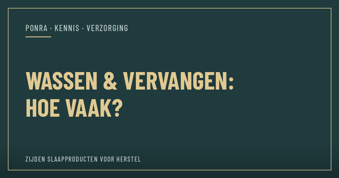 Hoe vaak moet je je kussensloop wassen en vervangen — PONRA Kennis